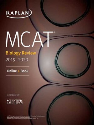 cover image of MCAT Biology Review 2019-2020